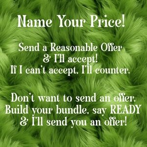 I Love Reasonable Offers!
